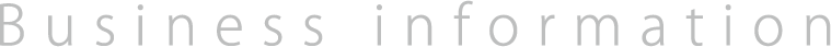 事業案内の英字見出し
